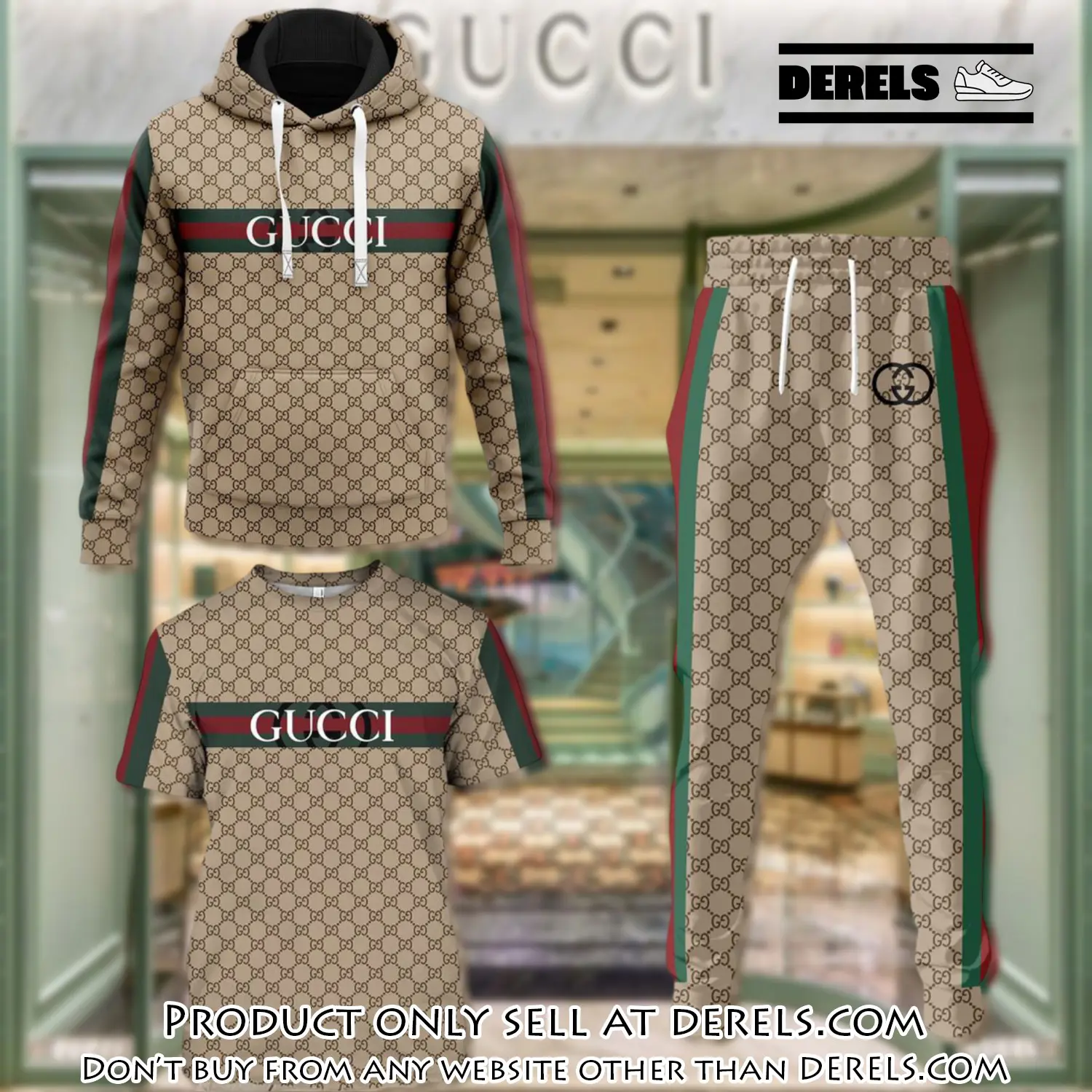 Gucci luxury brand combo tshirt hoodie long pants set trending 24 outfit sport lcs1036 dr2018574